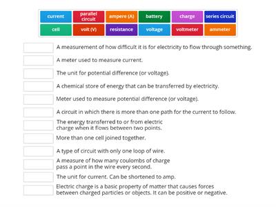 P3 Revision Electrical Circuits