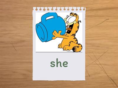 Garfield Hot Cocoa Kindergarten Sight Words