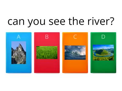 Types of landforms 