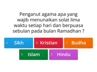 Sejarah Tahun 6 : Agama dan Kepercayaan di Malaysia ( Unit 5 )