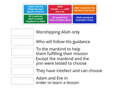 The Meesenger of Allah, Mohammad peace be upon him, Quiz1 