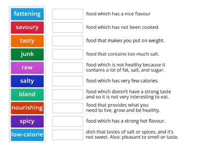 Describing food 2