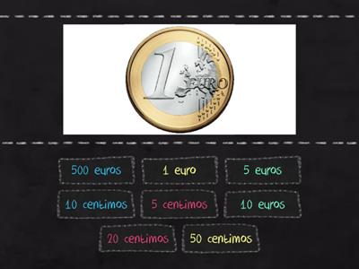 Monedas(euros,centimos y billetes)