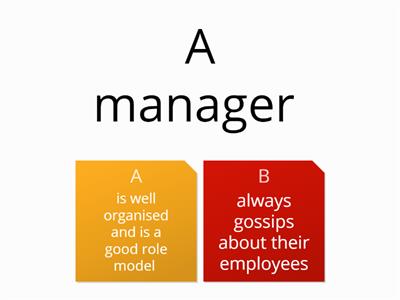 Manager or Leader