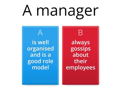 Manager or Leader