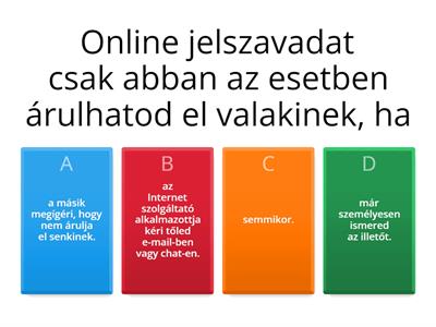 Biztonságos Internet-használat 