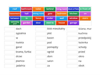 Brainy 5 U. 2 - słowa podstawowe (Basic words)