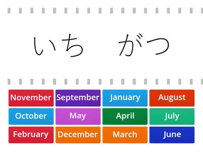 Ko Ko Months in Japanese