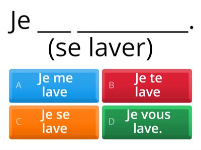 Les verbes pronominaux (version N4)