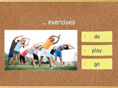 Collocations with do / play / go  (part 1)