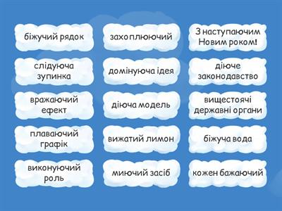 Активні дієприкметники: типові помилки