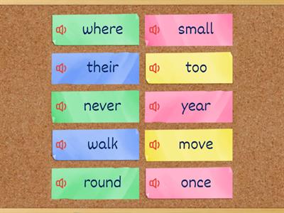 Unit 3 Week 2 - High Frequency Words