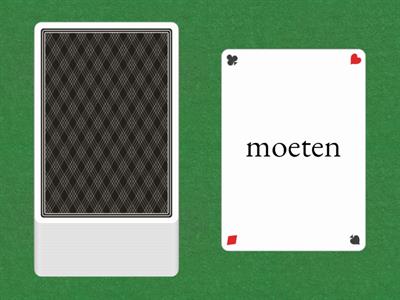 Irregular Verbs Dutch-English Cards