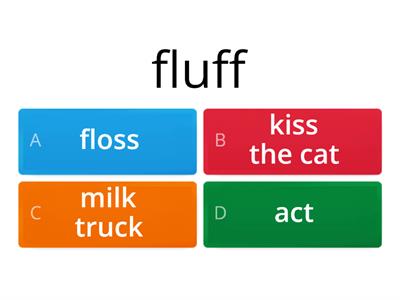 3.7 Floss, Kiss, Milk, Act