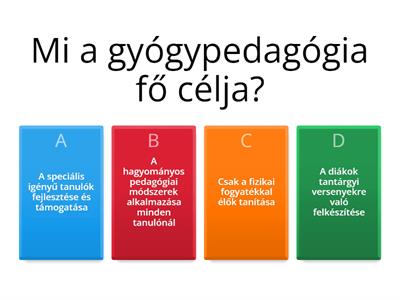 Gyógypedagógia