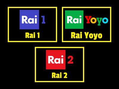 Rai 1 Rai 2 Rai Yoyo