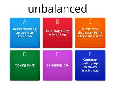 unbalanced among balanced-pablo
