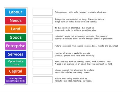 Business: topic 1 (Business activity)