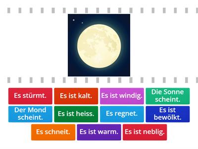 Das Wetter!  Vorschulkinder