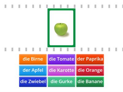 ABC Deutsch 2: Obst und Gemüse