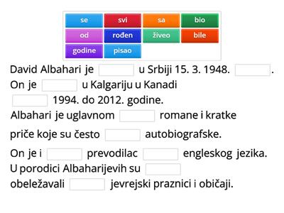 Serbian 901 - David Albahari