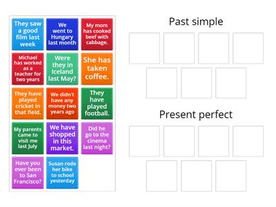 Past simple vs present perfect n3