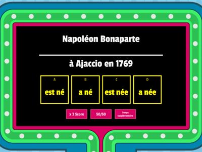 Passé composé: Choisissez la bonne conjugaison du verbe