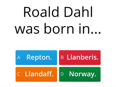 Roald Dahl Quiz