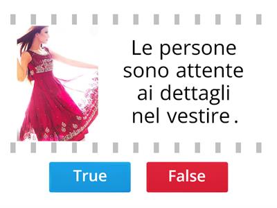 La moda italiana, vero o falso