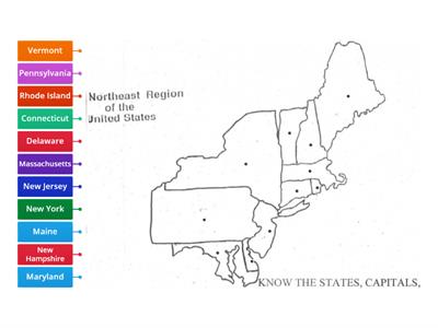 CCLC Northeast Map
