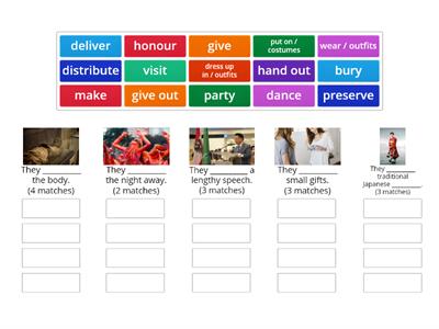 UI3 - Celebration Collocations