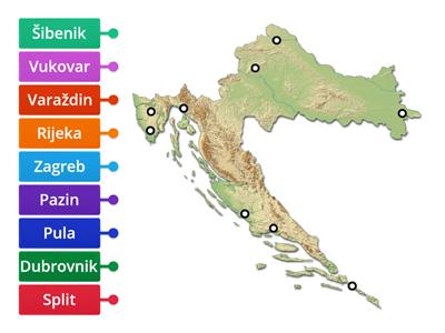Hrvatska karta