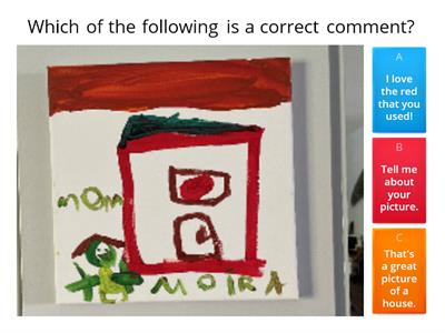Commenting on Children's Art