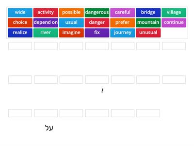 Vocabulary list 1 (teamwork) game 2