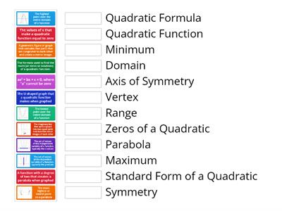 Quadratic Vocabulary