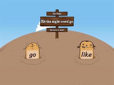 sight word go