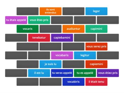 4° latin - voix passive