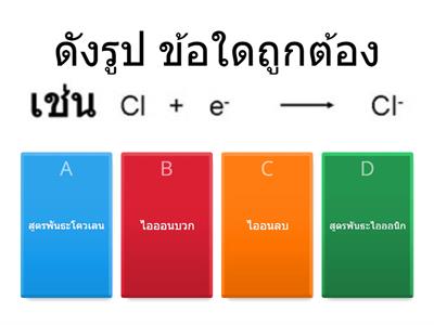 คำถามน่ารู้เกี่ยวกับ​เคมี