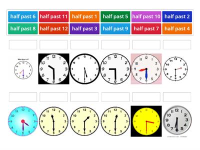 Half past time game 