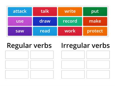 Verbs list 