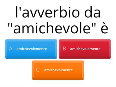 avverbi di modo