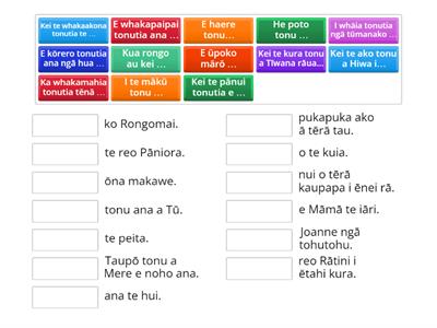 Wiki 15: tonu = still (Māori)