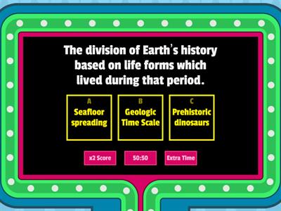 GEOLOGIC TIME SCALE