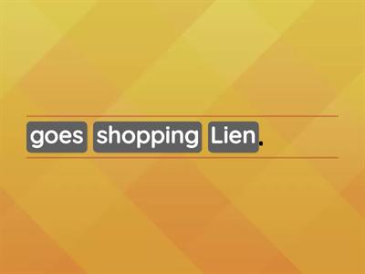 Lien Goes Shopping