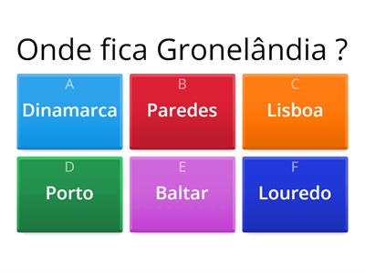 jogo de Gronelândia - Maria Faria, 3º A
