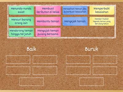 Perbuatan baik dan buruk