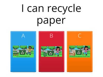 Recycle game