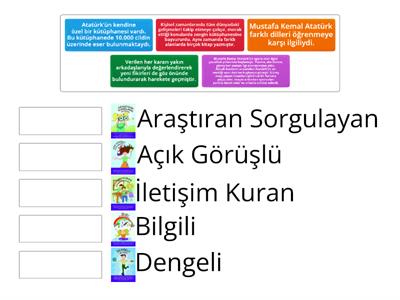 1 - Öğrenen Profilleri - Atatürk Eşleştirme