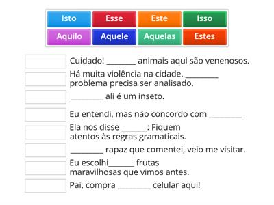 A2. 2 Pronomes-demonstrativos-Relacione corretamente