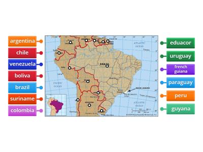 map in brazil